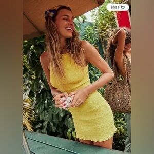 Freepeople lyla Smocked Mini Dress
Size S